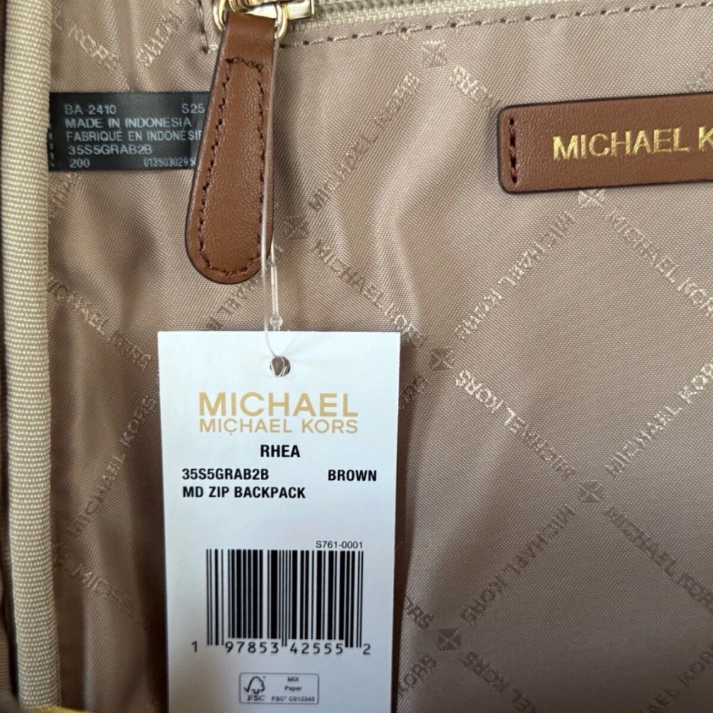 Michael Kors Rhea Backpack - Picture 10 of 12